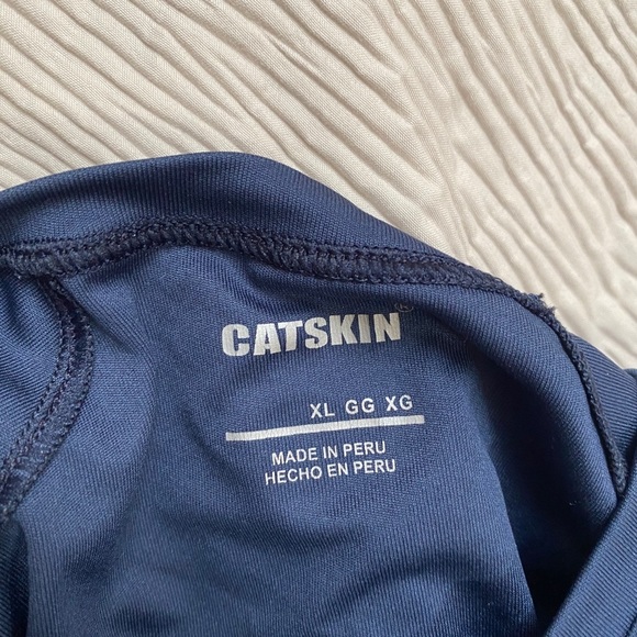 Catskin Navy Tee - Picture 8 of 9
